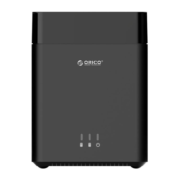 ORICO DS200U3 3.5 inch 2 Bay Magnetic-type USB 3.0 Hard Drive Enclosure with Blue LED Indicator, USB 3.0 – Magnetic, Data Transmission