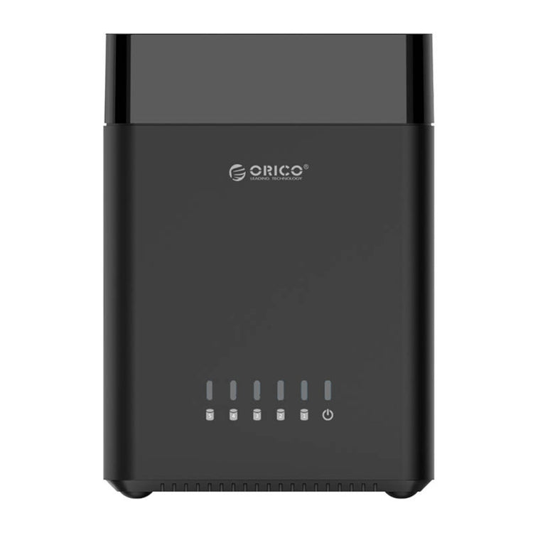 ORICO DS500C3 3.5 inch 5 Bay Magnetic-type USB-C / Type-C Hard Drive Enclosure with Blue LED Indicator, USB Type-C – Magnetic, Data Transmission