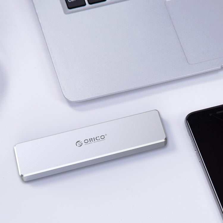 ORICO PCM2-C3 M.2 M-Key to USB 3.1 Gen2 USB-C / Type-C Push-top Solid State Drive Enclosure, The Maximum Support Capacity: 2TB – Waterproof, Aluminum Alloy, TPU
