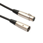 5m 3-Pin XLR Male to XLR Female MIC Shielded Cable Microphone Audio Cord, Length: 5m
