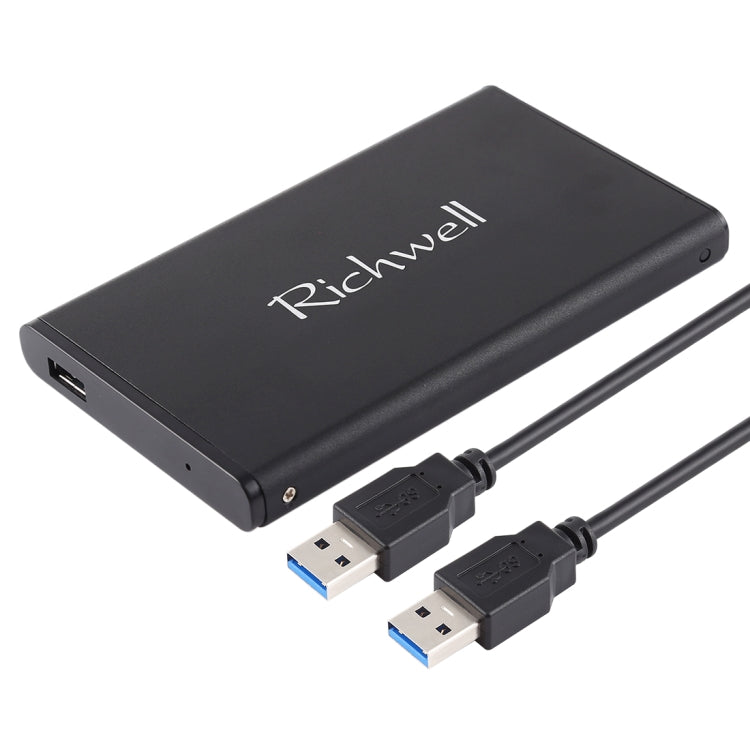 Richwell SATA R2-SATA-1TGB 1TB 2.5 inch USB3.0 Super Speed Interface Mobile Hard Disk Drive, 1TB, 1TGB – Durable Build, Easy to Use 1TB Black