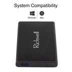Richwell SATA R2-SATA-500GB 500GB 2.5 inch USB3.0 Super Speed Interface Mobile Hard Disk Drive, 500GB – Durable Build, Easy to Use