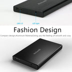 Richwell SATA R23-SATA-2TB 2TB 2.5 inch USB3.0 Interface Mobile Hard Disk Drive, 2TB – Durable Build, Easy to Use