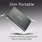 Richwell SATA R23-SATA-2TB 2TB 2.5 inch USB3.0 Interface Mobile Hard Disk Drive, 2TB – Durable Build, Easy to Use