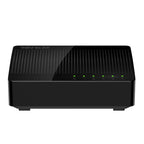 Tenda SG105 Mini 5 Ports 1000Mpbs Fast Gigabit Ethernet Network Switch LAN HUB, Tenda SG105 5 Ports Black – Durable Build, Easy to Use