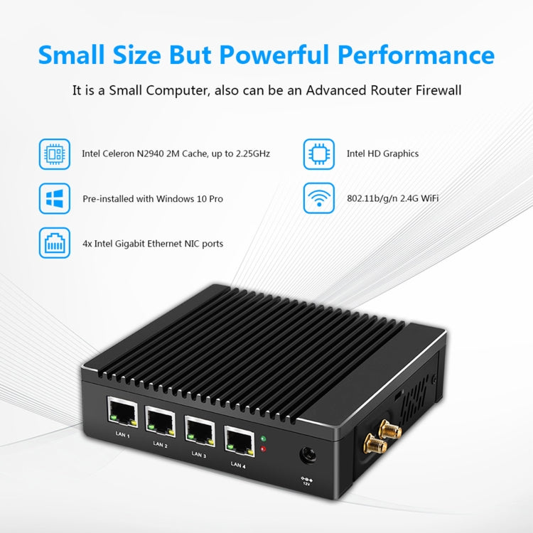 K660G4 Windows and Linux System Mini PC, Intel Celeron Processor N2840 Quad-Core 2M Cache,1.83GHz, up to 2.25GHz, 2GB RAM + 32GB SSD, 2GB+32GB – TPU