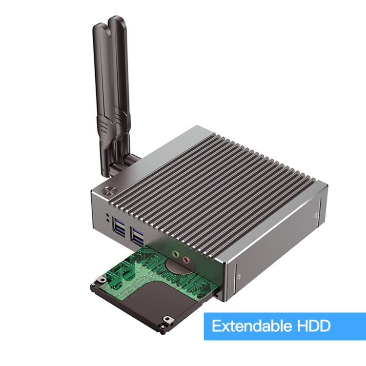 K660S Windows and Linux System Mini PC, Intel Celeron Processor N2840 Quad-Core 1.83- 2.25GHz, 2GB RAM + 32GB SSD, 2GB+32GB – Aluminum Alloy, TPU