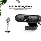 HD 1080P USB Camera WebCam with Microphone, 1080P – Durable Build, Easy to Use