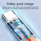 Mech Series 6A 120W USB to USB-C / Type-C Metal Plug Silicone Fast Charging Data Cable, Length: 1.2m, 1.2m Type-C – Fast Charging, Aluminum Alloy