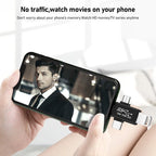 3 in 1 USB 3.0 to 8 Pin + Micro USB + USB-C / Type-C Interface Multifunctional OTG Adapter – Data Transmission