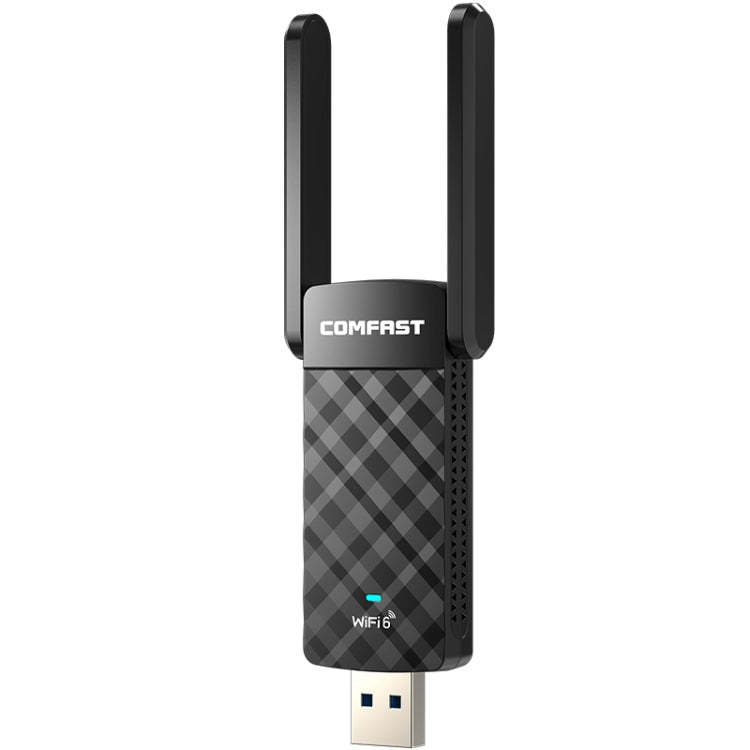 COMFAST C-952AX V2 1800Mbps Dual Band Wireless Network Card WiFi6 USB Adapter, CF-952AX V2 – Plug-and-play CF-952AX V2