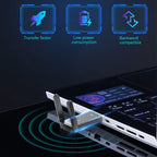 COMFAST C-952AX V2 1800Mbps Dual Band Wireless Network Card WiFi6 USB Adapter, CF-952AX V2 – Plug-and-play