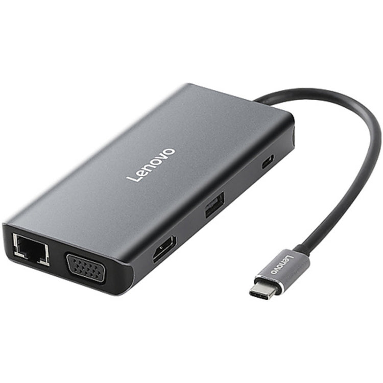 Lenovo LX0801 Type-C / USB-C Network Cable Interface Converter Docking Station, LX0801 – Aluminum Alloy LX0801
