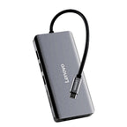Lenovo LX0801 Type-C / USB-C Network Cable Interface Converter Docking Station, LX0801 – Aluminum Alloy