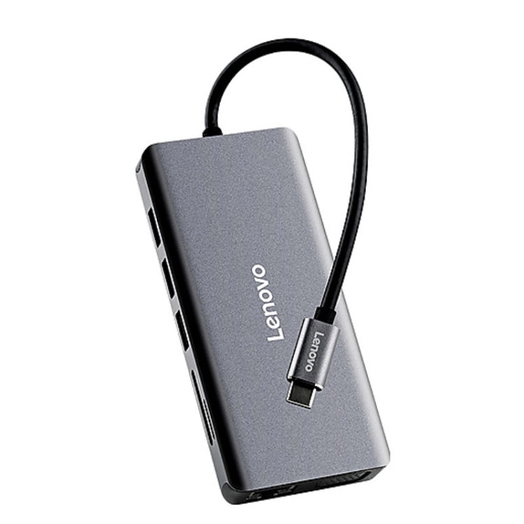 Lenovo LX0801 Type-C / USB-C Network Cable Interface Converter Docking Station, LX0801 – Aluminum Alloy