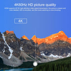 9572PD USB-C / Type-C Male to HDMI Male 4K HD Video Adapter Cable, Cable Length: 1.8m – Aluminum Alloy