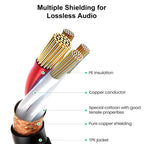 3.5mm Stereo Jack to Din 5 Pin MIDI Plug Audio Adapter Cable, Cable Length: 1.5m
