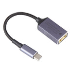 USB-C / Type-C Male to Square Plug Female Nylon Braided Adapter Cable for Lenovo, Square Port – Wear-resistant, TPU Square Port