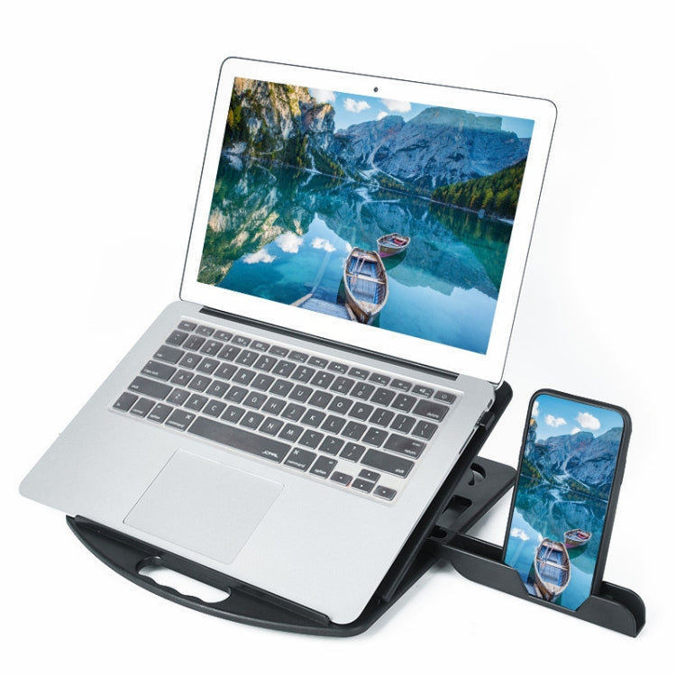 General-purpose Increased Heat Dissipation For Laptops Holder, Style: with Mobile Phone Holder with Rotation, Style: with Mobile Phone Holder with Rotation – Durable Build, Easy to Use