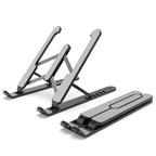 Laptop Stand Desktop Raise Bracket Cooling Base Lifting Holder Foldable, Pro-8 – Durable Build, Easy to Use Pro-8 Black