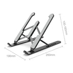 Laptop Stand Desktop Raise Bracket Cooling Base Lifting Holder Foldable, Pro-8 – Durable Build, Easy to Use