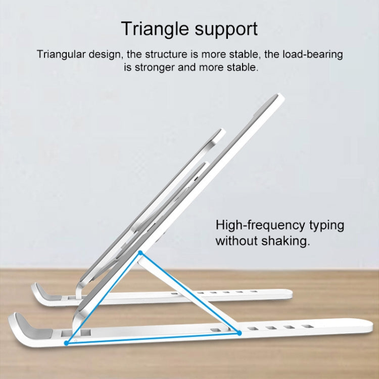 Laptop Stand Desktop Raise Bracket Cooling Base Lifting Holder Foldable, Pro-8 – Durable Build, Easy to Use