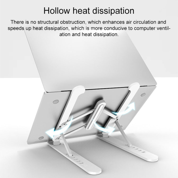 Laptop Stand Desktop Raise Bracket Cooling Base Lifting Holder Foldable, Pro-8 – Durable Build, Easy to Use