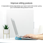 2 PCS Simple Notebook Computer Bracket Adjustable Height Increase Heat Dissipation Base Pad Holder – Durable Build, Easy to Use