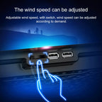 ICE COOREL Notebook Computer Base Speed Control Silent Six-fan Cooling Holder Cooling Rack, Style: Flagship, Style: Flagship – Durable Build, Easy to Use