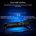 ICE COOREL Notebook Computer Base Speed Control Silent Six-fan Cooling Holder Cooling Rack, Style: Flagship, Style: Flagship – Durable Build, Easy to Use
