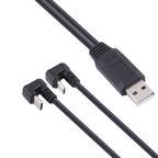 U-shaped USB-C / Type-C Male + Micro USB Male to USB Cable, Type-C + Micro USB to USB – Data Transmission