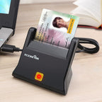 ROCKETEK SCR2 CAC ID SIM Chip Smart Card Reader, SCR2 – Durable Build, Easy to Use SCR2