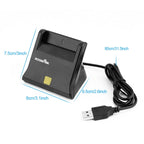ROCKETEK SCR2 CAC ID SIM Chip Smart Card Reader, SCR2 – Durable Build, Easy to Use