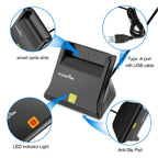 ROCKETEK SCR2 CAC ID SIM Chip Smart Card Reader, SCR2 – Durable Build, Easy to Use