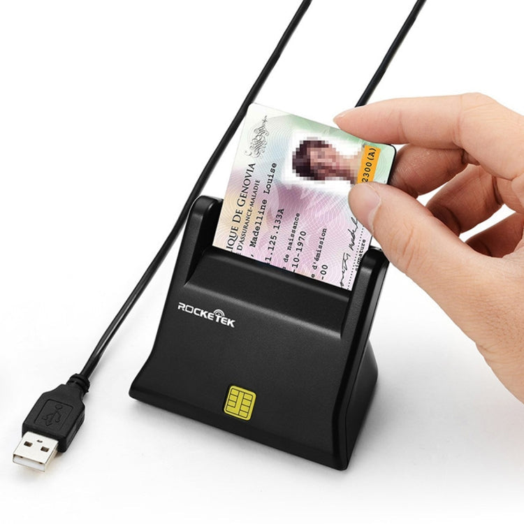 ROCKETEK SCR2 CAC ID SIM Chip Smart Card Reader, SCR2 – Durable Build, Easy to Use