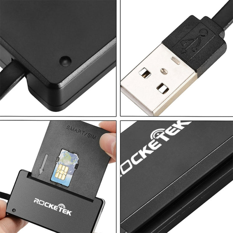 ROCKETEK SCR3 CAC ID SIM Chip Smart Card Reader, SCR3 – Durable Build, Easy to Use