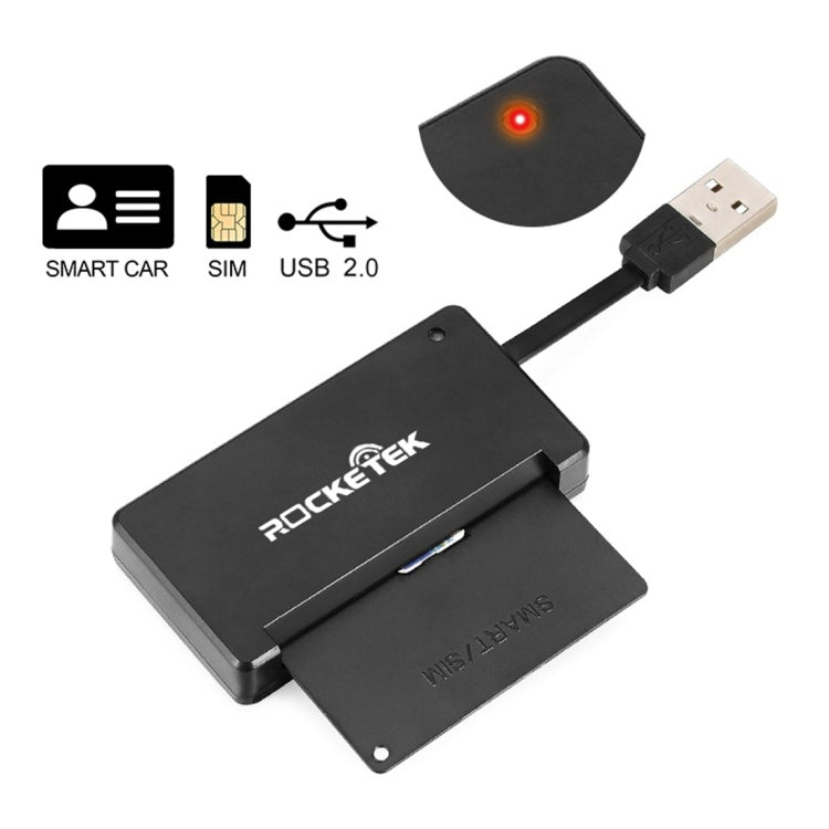 ROCKETEK SCR3 CAC ID SIM Chip Smart Card Reader, SCR3 – Durable Build, Easy to Use