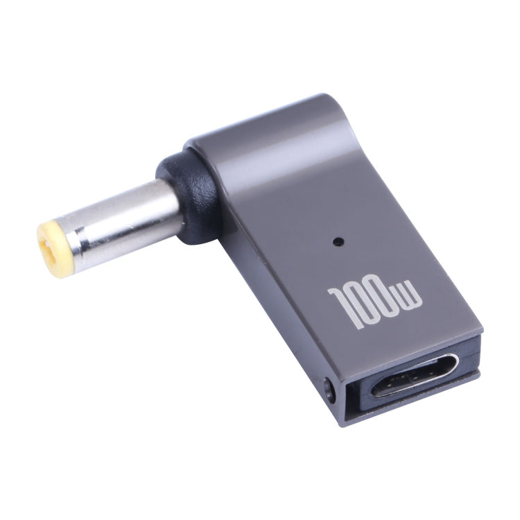 100W USB-C / Type-C Female to DC 5.5 x 2.5mm Male Computer Charging Adapter for Lenovo, Type-C Female to DC 5.5x2.5mm Male – Durable Build, Easy to Use