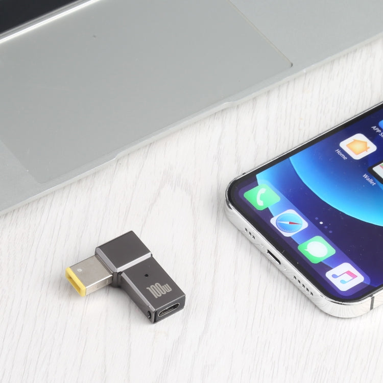 100W USB-C / Type-C Female to Big Square Computer Charging Adapter for Lenovo, Type-C Female to Big Square – Durable Build, Easy to Use