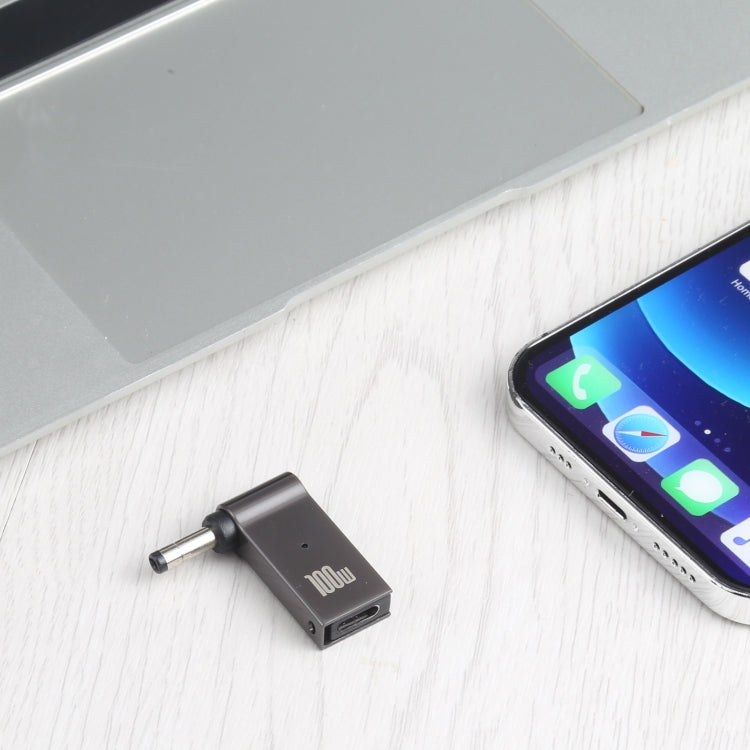 100W USB-C / Type-C Female to DC 4.0x1.7mm Male Computer Charging Adapter for Lenovo, Type-C Female to DC 4.0x1.7mm Male(Black) – Durable Build, Easy to Use