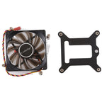 CoolerAge 1155-1U DC 12V 2000PRM 30.5cfm Copper Core Heatsink Hydraulic Bearing Cooling Fan CPU Cooling Fan for Intel 1150 1156 1151, 1155-1U Copper Core – Durable Build, Easy to Use