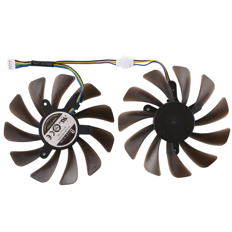 DC 12V 4 Pin VGA Graphics Card Cooling Fan for Zotac Geforce GTX 1080 Ti GTX 1080Ti AMP Edition, Diameter: 95mm, Pairs, Diameter: 95mm – Durable Build, Easy to Use Diameter: 95mm