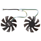 GFY09010E12SPA 4 Pin Graphics Card Cooling Fan for Zotac GTX 1070 Mini GTX 1060 6GB GTX1060, Diameter: 85mm, Pairs, GFY09010E12SPA – Durable Build, Easy to Use GFY09010E12SPA