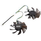 GFY09010E12SPA 4 Pin Graphics Card Cooling Fan for Zotac GTX 1070 Mini GTX 1060 6GB GTX1060, Diameter: 85mm, Pairs, GFY09010E12SPA – Durable Build, Easy to Use