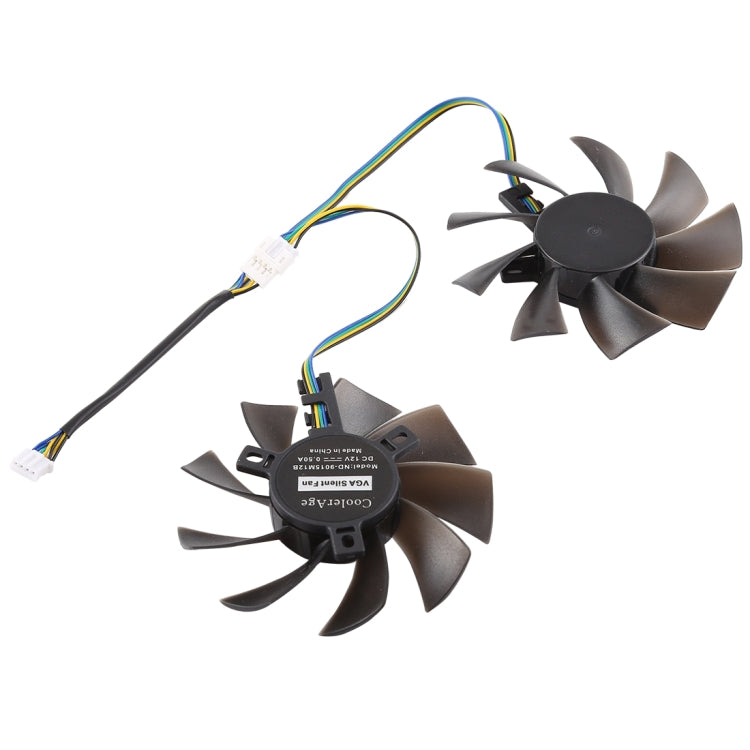 GFY09010E12SPA 4 Pin Graphics Card Cooling Fan for Zotac GTX 1070 Mini GTX 1060 6GB GTX1060, Diameter: 85mm, Pairs, GFY09010E12SPA – Durable Build, Easy to Use