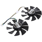 DC 12V 0.5A 4 Pin Female Original Desktop Computer Radiator Cooling Fan CPU Cooling Fan, Diameter: 8.5mm, Pairs, 0.5A Diameter: 8.5mm(Original) – Durable Build, Easy to Use