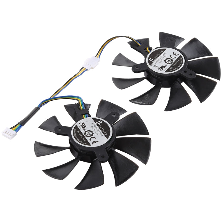 DC 12V 0.5A 4 Pin Female Original Desktop Computer Radiator Cooling Fan CPU Cooling Fan, Diameter: 8.5mm, Pairs, 0.5A Diameter: 8.5mm(Original) – Durable Build, Easy to Use