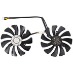 HA9010H12F-Z 4 Pin Graphics Card Cooling Fan for MSI GeForce GTX 1050 Hurricane GTX 1060 Hurricane 6G GDDR, Diameter: 85mm, Pairs, HA9010H12F-Z – Durable Build, Easy to Use HA9010H12F-Z