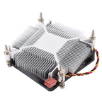 CoolAge 1155-1U DC 12V 2000PRM 30.5cfm Aluminum Heatsink Hydraulic Bearing Cooling Fan CPU Cooling Fan for Intel 1150 1156 1151, 1155-1U Aluminum – Durable Build, Easy to Use