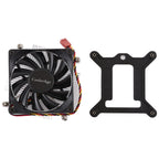 CoolAge 1155-1U DC 12V 2000PRM 30.5cfm Aluminum Heatsink Hydraulic Bearing Cooling Fan CPU Cooling Fan for Intel 1150 1156 1151, 1155-1U Aluminum – Durable Build, Easy to Use